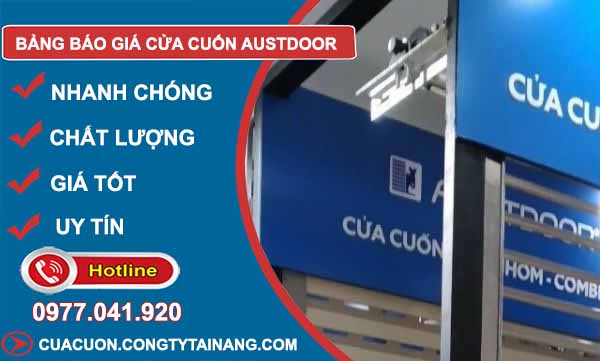 Bảng giá cửa cuốn austdoor