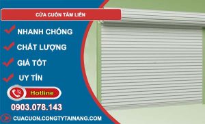 cửa cuốn tấm liền