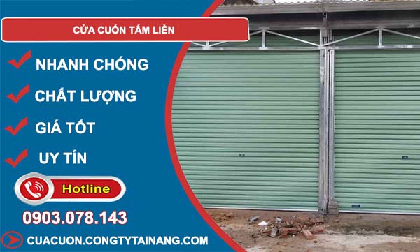sửa cửa cuốn tấm liền