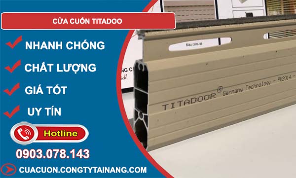 sửa cửa cuốn titadoor