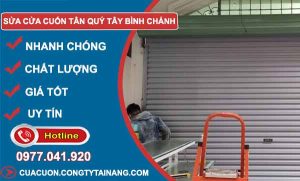 Thợ Sửa Cửa Cuốn Tân Quý Tây Bình Chánh