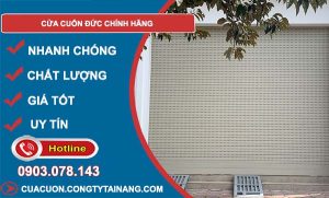 dịch vụ cửa cuốn đức chính hãng