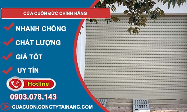 dịch vụ cửa cuốn đức chính hãng