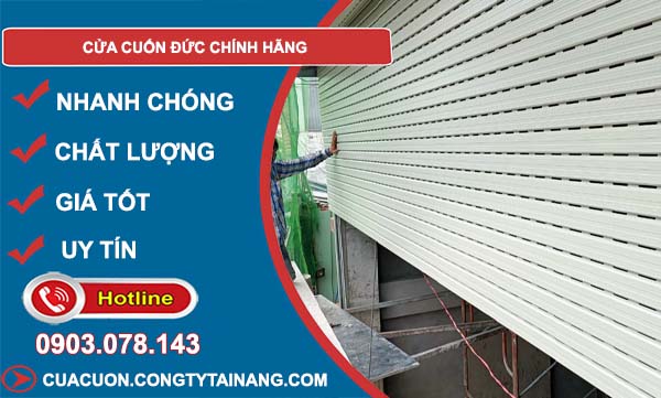 giá cửa cuốn đức chính hãng