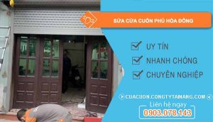 thợ sửa cửa cuốn phú hoà đông