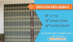 Sửa Cửa Kéo Tại Nhà Quận 5