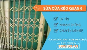 Sửa Cửa Kéo Tại Nhà Quận 6