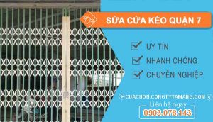 Sửa cửa kéo tại nhà Quận 7
