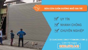 thợ sửa cửa cuốn đường ngô gia trí