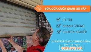 dịch vụ sửa cửa cuốn quận gò vấp