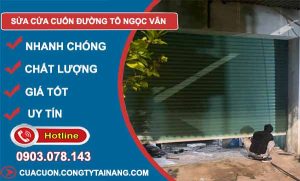 Sửa cửa cuốn Tô Ngọc Vân