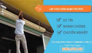 thợ lắp cửa cuốn quận thủ đức