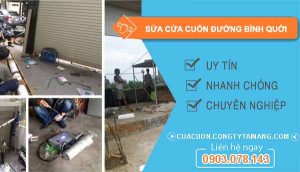 thợ sửa cửa cuốn đường bình quới