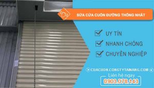 thợ sửa cửa cuốn đường thống nhất