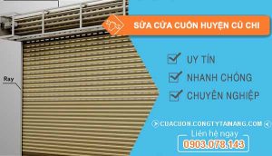 thợ sửa cửa cuốn huyện củ chi
