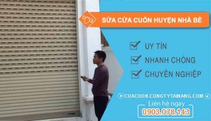 thợ sửa cửa cuốn huyện nhà bè