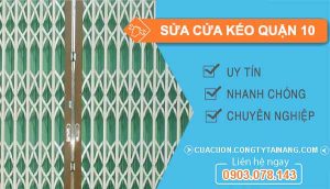 thợ sửa cửa kéo quận 10