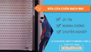 dịch vụ sửa cửa cuốn bạch mai