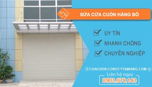 dịch vụ sửa cửa cuốn hàng bồ