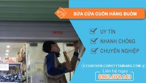 dịch vụ sửa cửa cuốn hàng buồm
