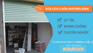 dịch vụ sửa cửa cuốn khương đình
