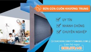 dịch vụ sửa cửa cuốn khương trung