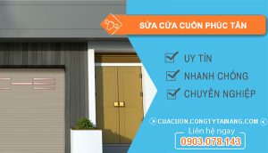 dịch vụ sửa cửa cuốn phúc tân