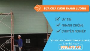 dịch vụ sửa cửa cuốn thanh lương