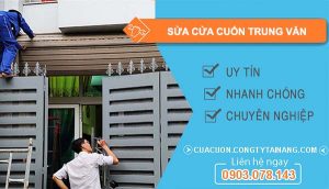 dịch vụ sửa cửa cuốn trung văn
