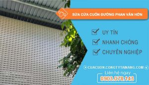 sửa cửa cuốn đường phan văn hớn