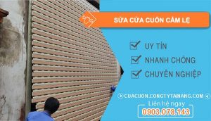 thợ sửa cửa cuốn cẩm lệ