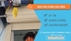 thợ sửa cửa cuốn cầu diễn