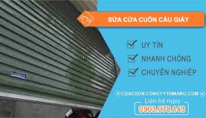 thợ sửa cửa cuốn cầu giấy