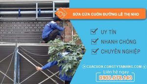 thợ sửa cửa cuốn đường lê thị nhỏ