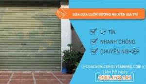 thợ sửa cửa cuốn đường nguyễn gia trí