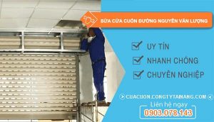 thợ sửa cửa cuốn đường nguyễn văn lượng