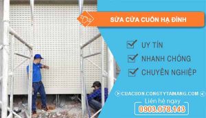 thợ sửa cửa cuốn hạ đình