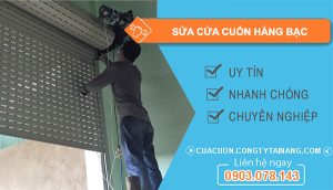 thợ sửa cửa cuốn hàng bạc