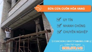 thợ sửa cửa cuốn hoà vang