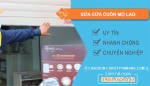 thợ sửa cửa cuốn mộ lao