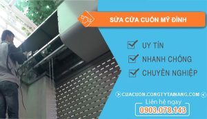 thợ sửa cửa cuốn mỹ đình