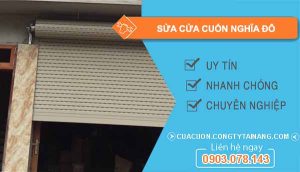 thợ sửa cửa cuốn nghĩa đô