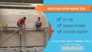 thợ sửa cửa cuốn nghĩa tân