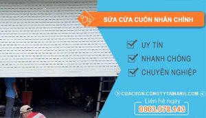 thợ sửa cửa cuốn nhân chính