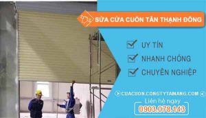 thợ sửa cửa cuốn tân thạnh đông