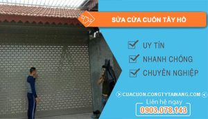 thợ sửa cửa cuốn tây hồ