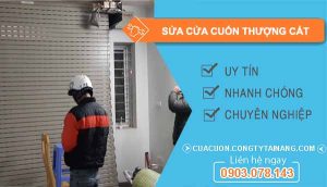 thợ sửa cửa cuốn thượng cát