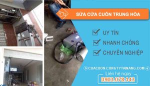 thợ sửa cửa cuốn trung hoà
