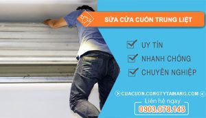 thợ sửa cửa cuốn trung liệt