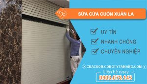 thợ sửa cửa cuốn xuân la